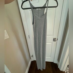 Eterne gray cami maxi dress